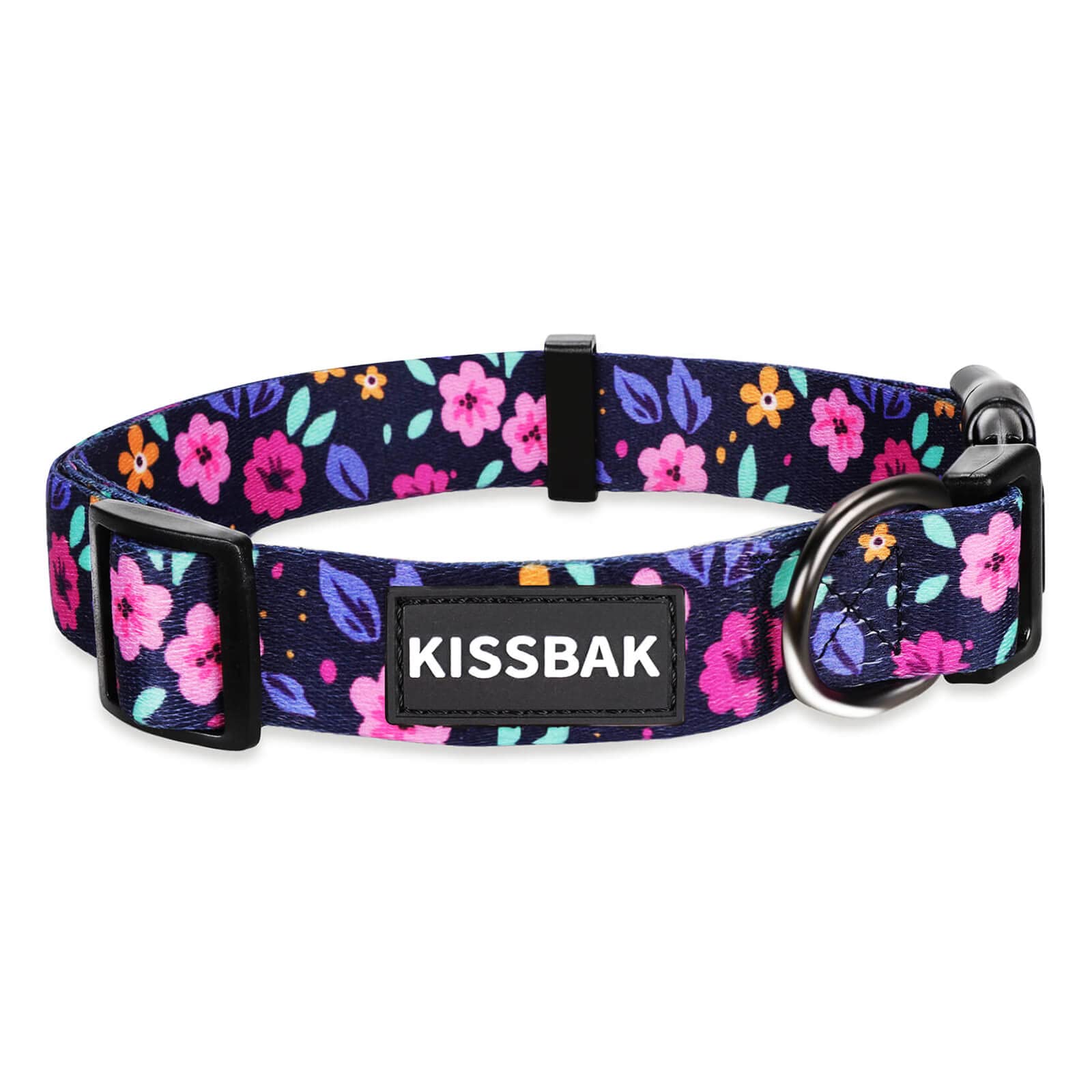 Kissbak Dog Collar For Small Dogs - Special Design Cute Girl Dog Pet Collar Soft Adjustable Fancy Floral Girl Puppy Dog Collars 