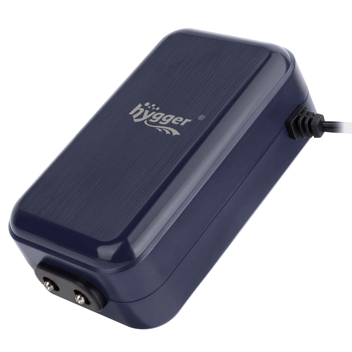 Hygger Aquarium Air Pump, Adjustable Oxygen Pump, Silent Powerful Aerator Pump 2W/3W/4.5W/6W/ 2 Air Outlets Ultra For Up To 70 G