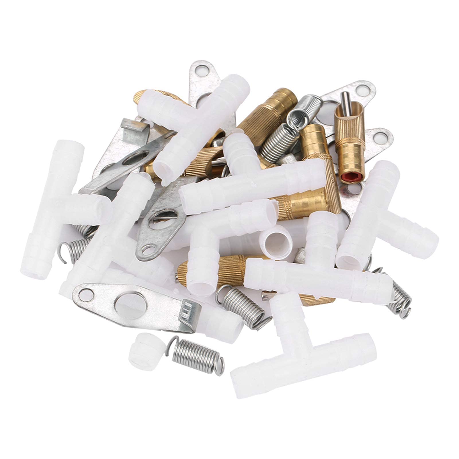 10Pcs Automatic Rabbit Water Feeder, Stainless Steel Nipple Waterer For Rabbit Bunny(#1)