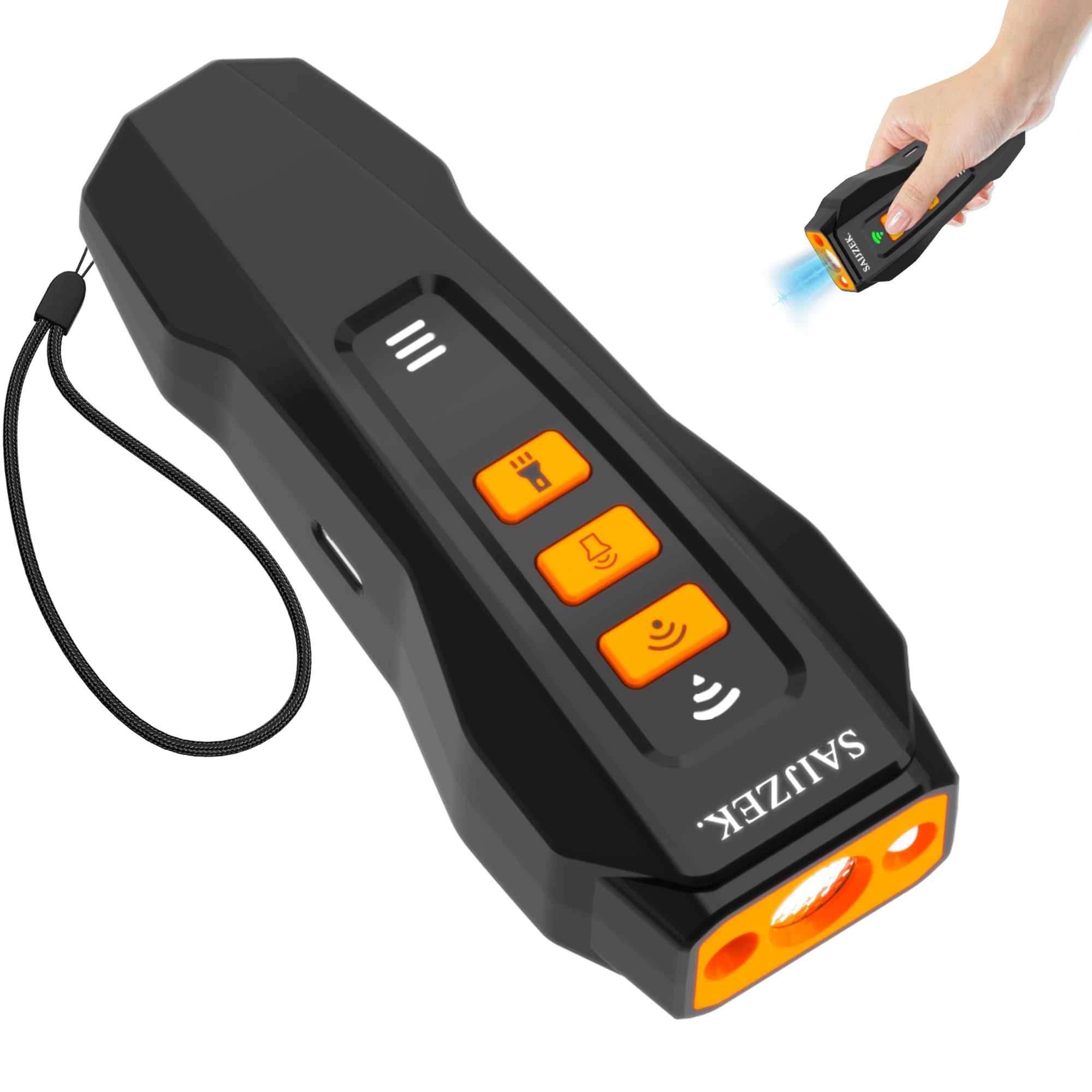 Ultrasonic Dog Trainer G2 | 3-In-1 Bark Deterrent Training Device | Anti Barking Silencer | Barks No More Devices | Stop Control