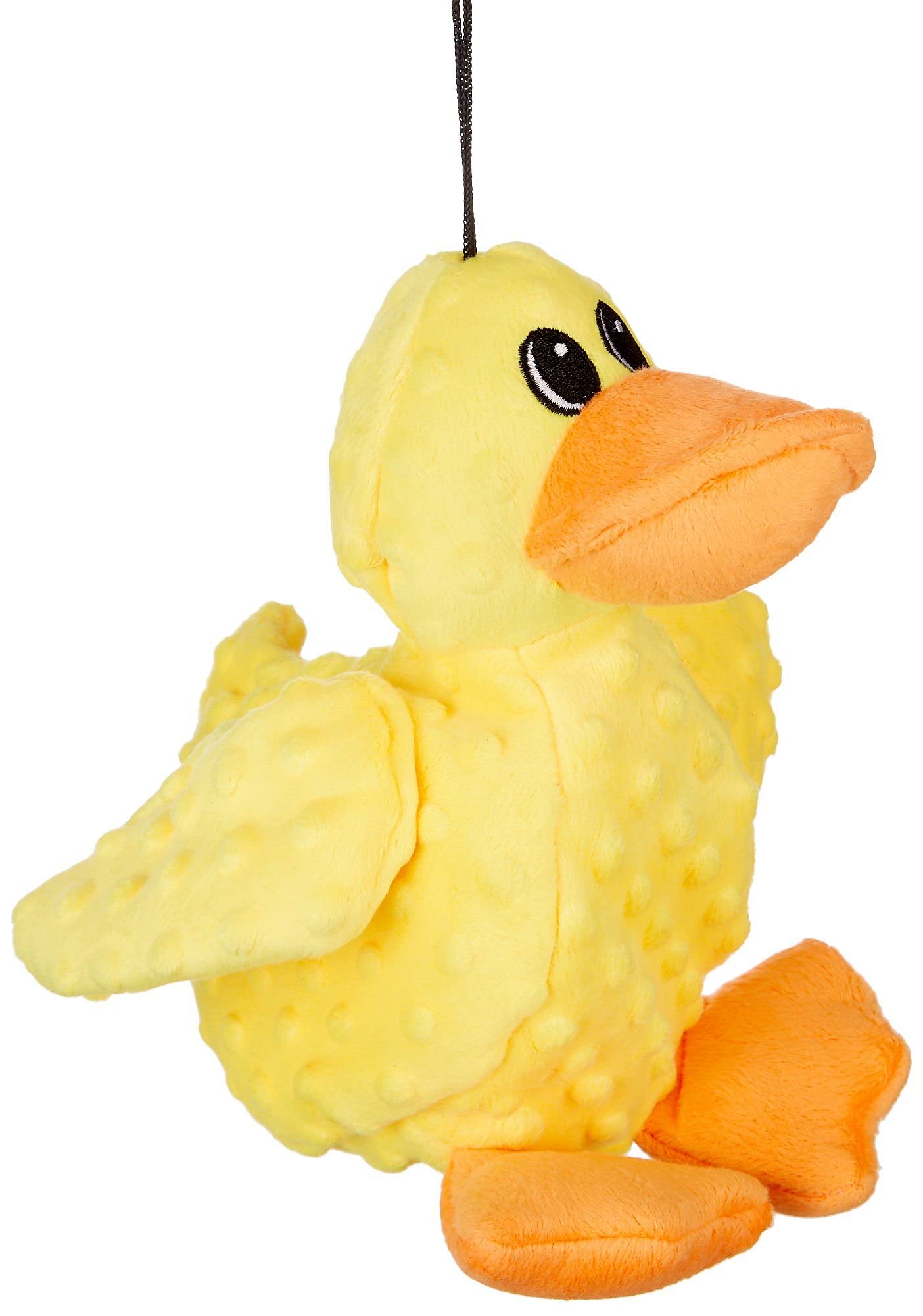 Sqeaky Plush Durable Dog Toys With Multi-Colour,Dotty Friends For Dog By Petlou (12 Inch Dotty Friends Duck)