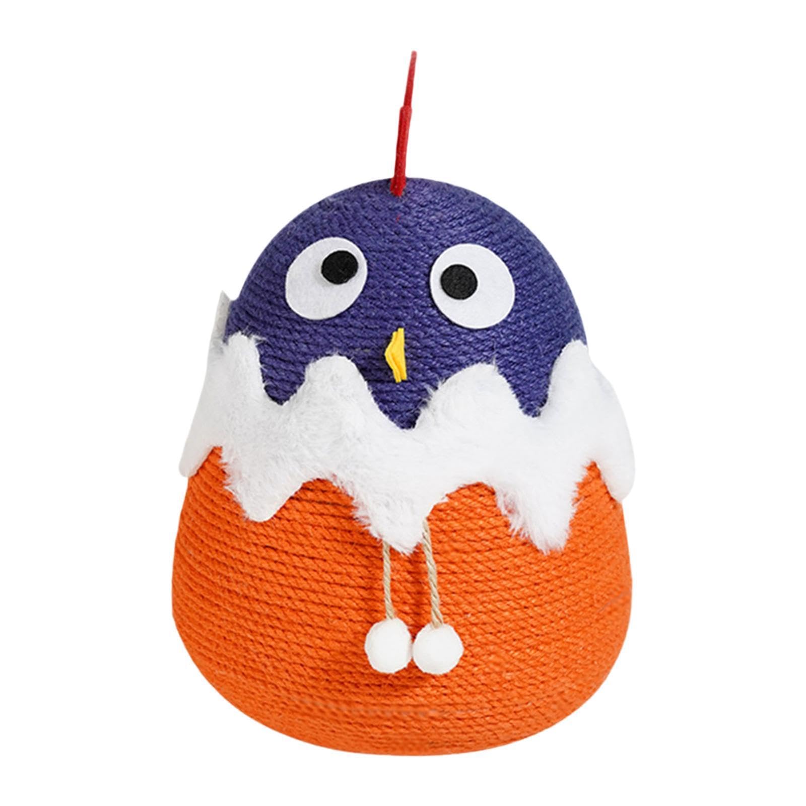 Atorse Cat Scratch Ball Grind Claws Pet Interactive Toy For Bunny Kitten Indoor Cat