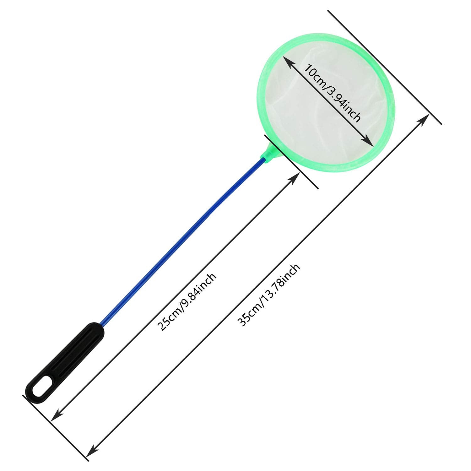 DGZZI Aquarium Fish Net 5PCS Plastic Artemia Sieves Super Dense Mesh Aquarium Fish Tank Tool for Artemia Eggs New Born Fish 10cm