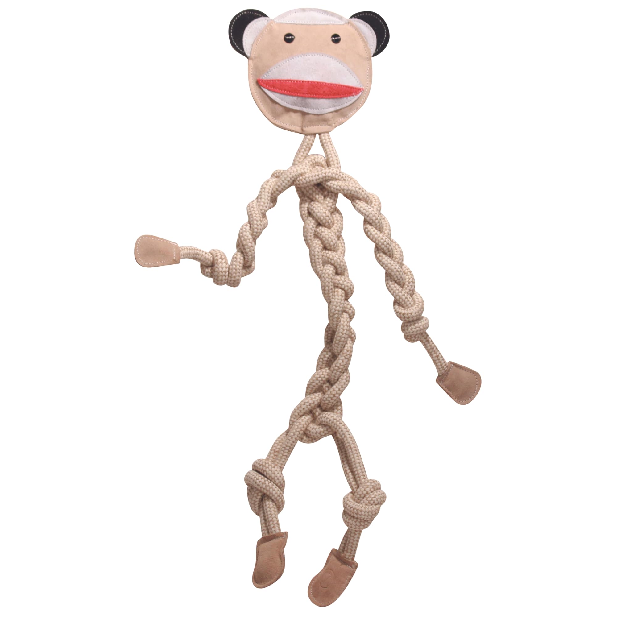 Hugglehounds Sock Monkey Rope Dog Toy Regular