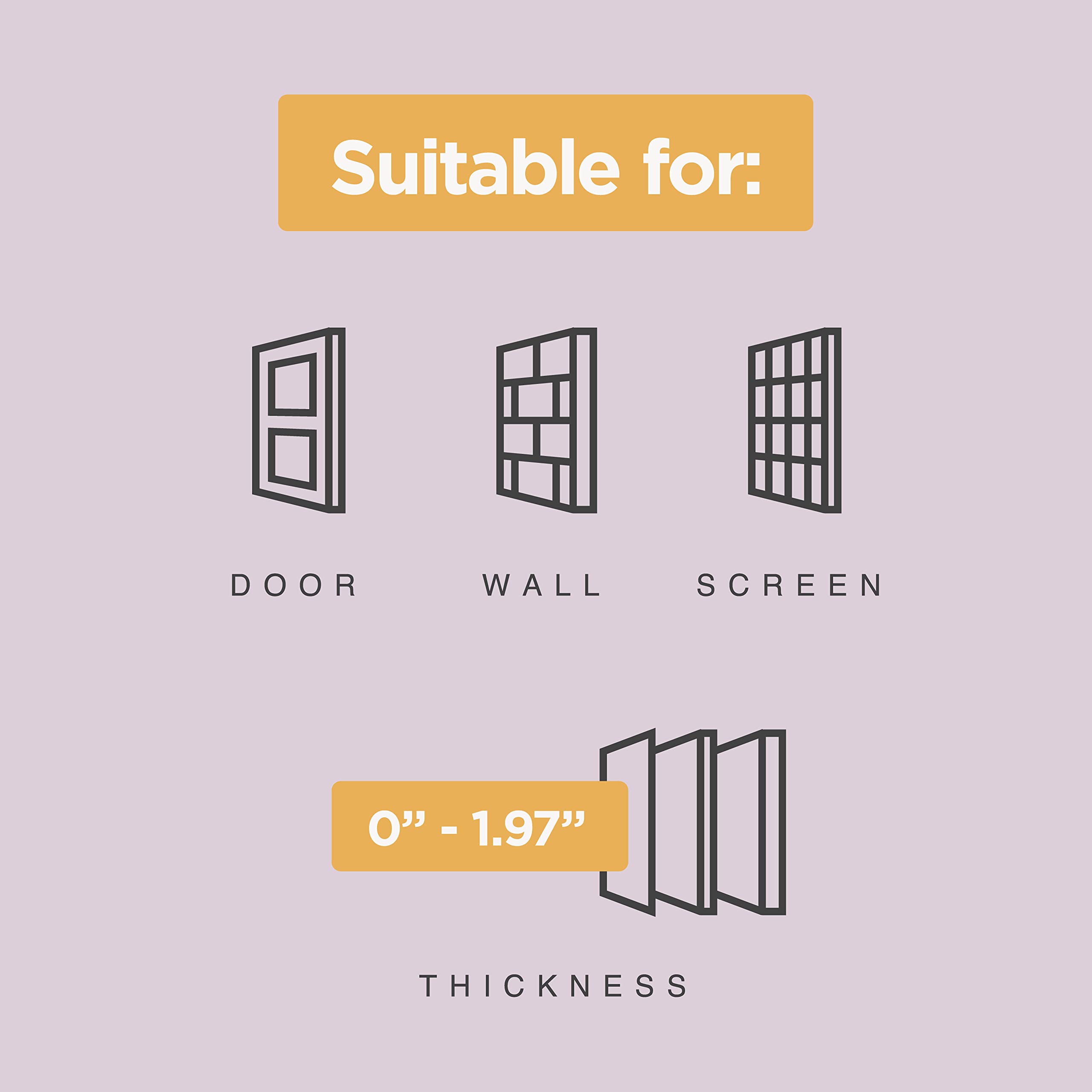 Hakuna Pets Standard Cat And Small Pet Door, Large, Black, Pets Up To 20 Lbs