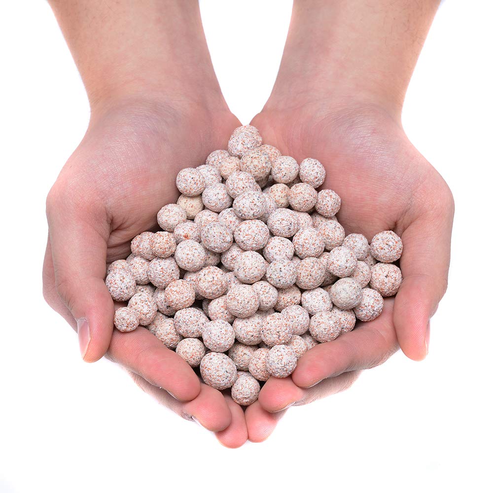 Alegi 10 Lbs Aquarium Ceramic Bio Filter Media Sphere For Freshwater Aquarium And Marine Fish Tank Sump, Canister Filter, Koi Po