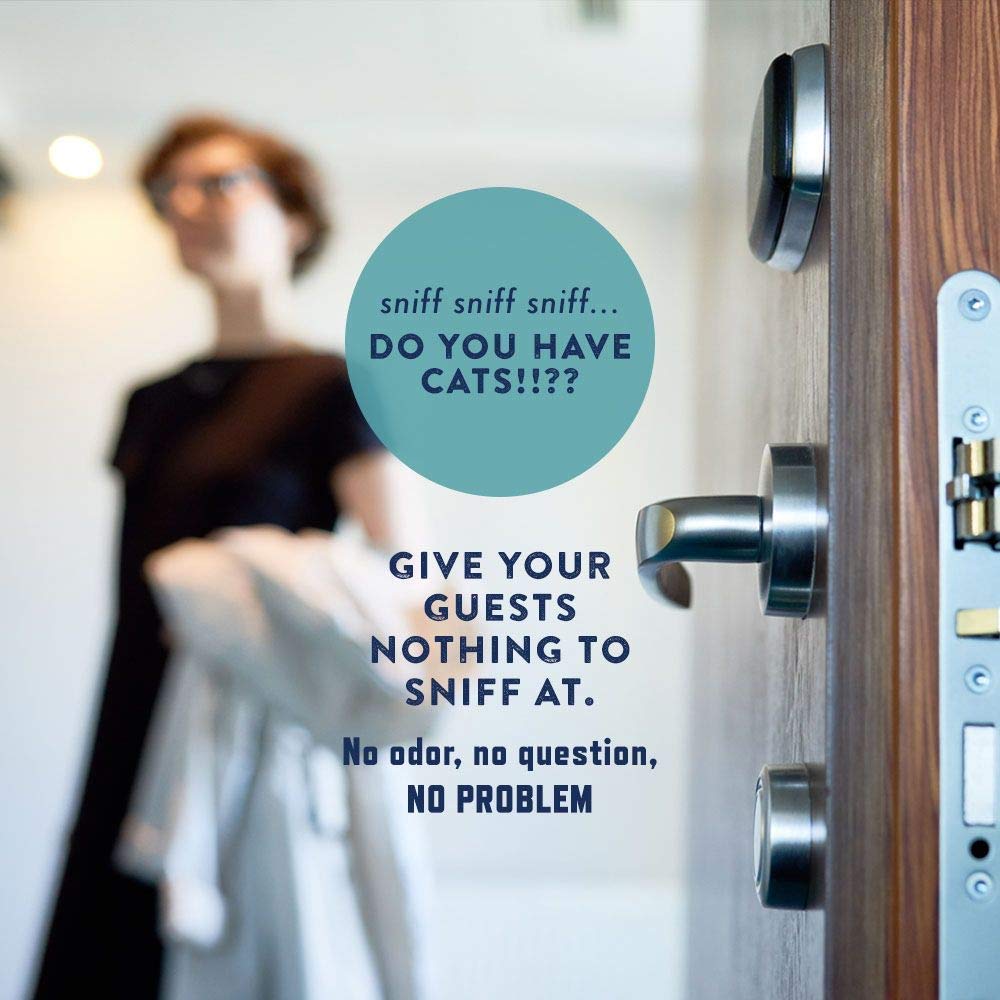 Rocco & Roxie Litter Box Odor Eliminator - Natural Urine Deodorizer, Safe for Cats, 12 oz, Effective Odor Absorber for Cat Litter Boxes