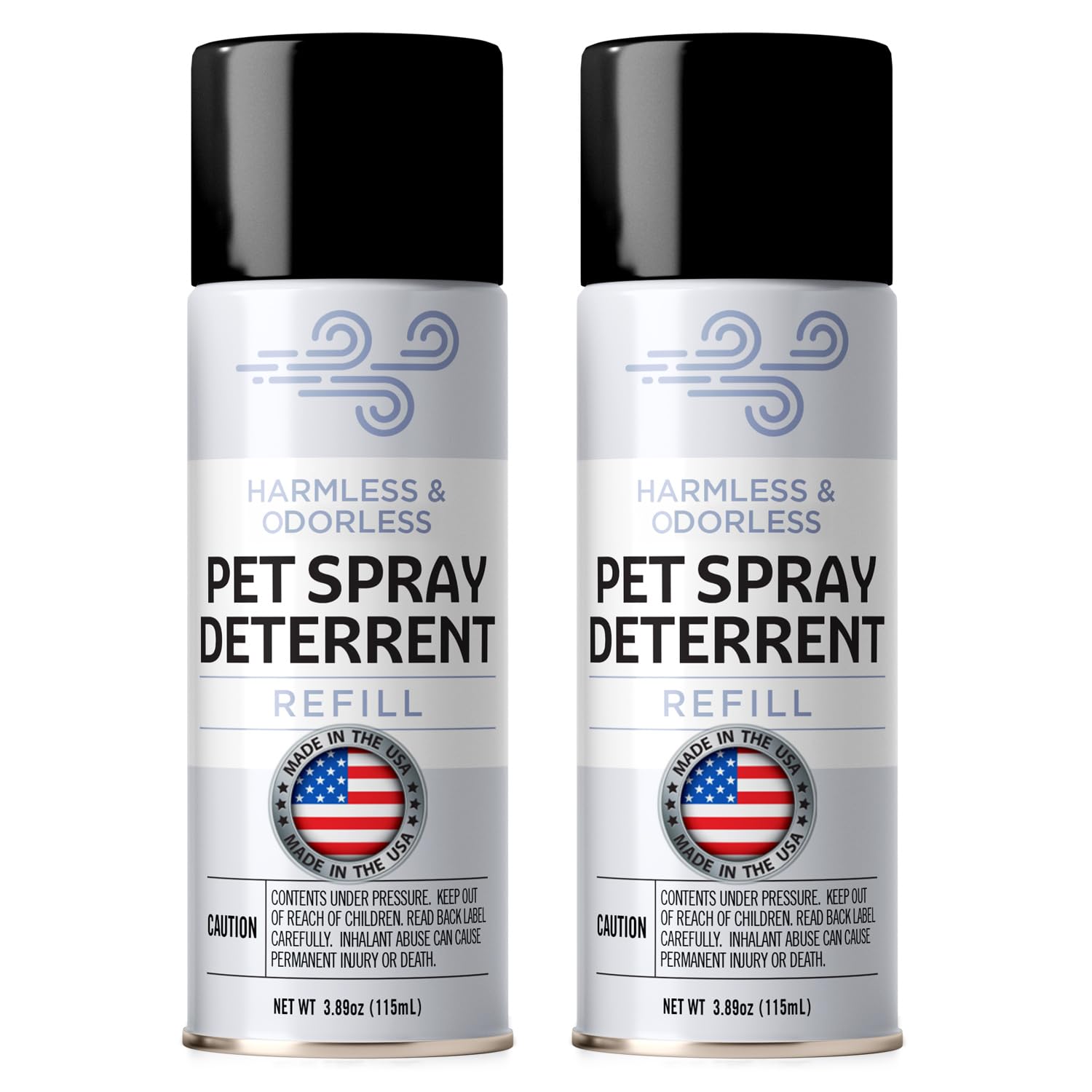 Berkland [2 Pack] Refill for PetSafe SSSCat Spray Deterrent Device - Non-VOC Dog & Cat Spray Deterrent - Family-Safe Cat Deterre