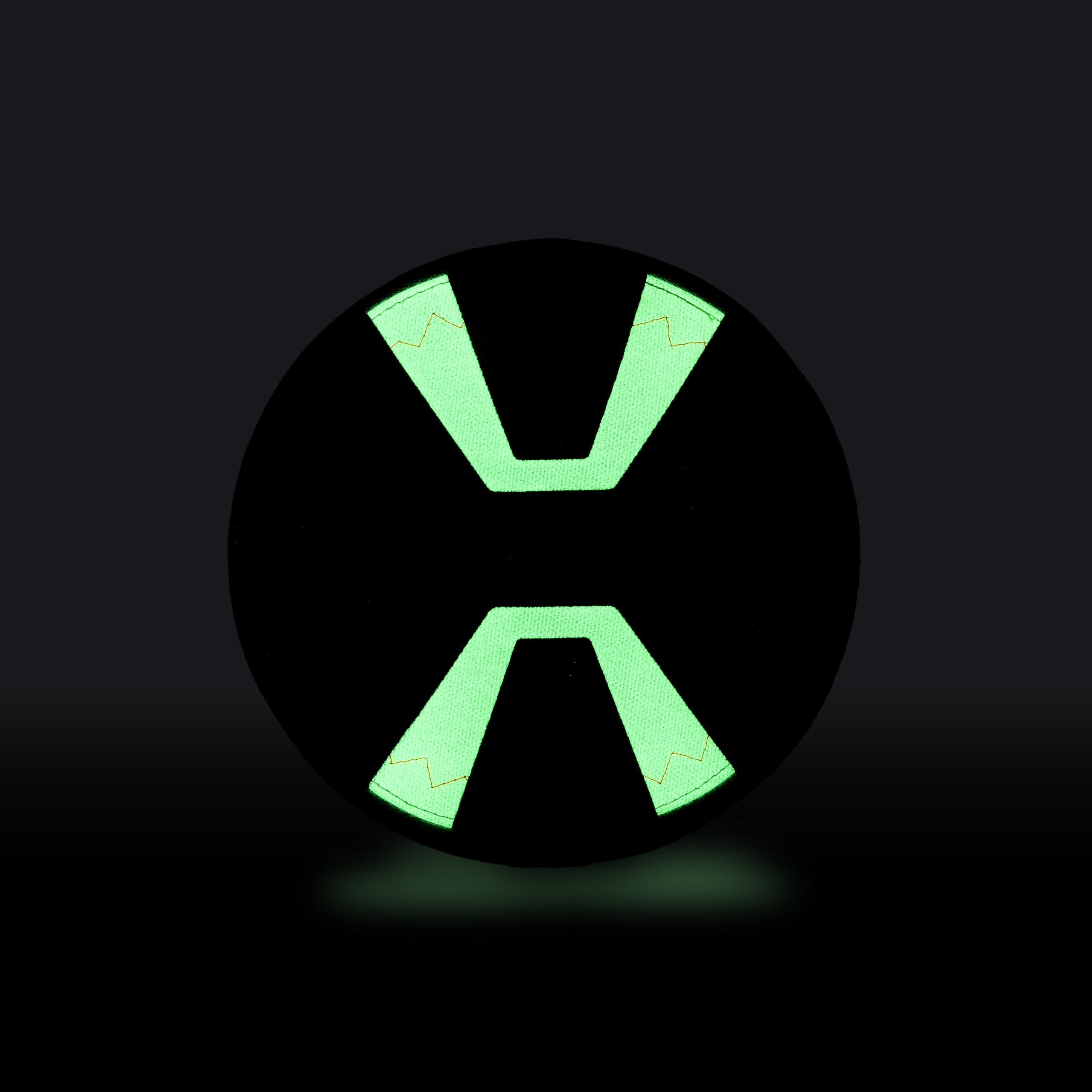 Chuckit! Max Glow Paraflight Flying Disc Dog Toy - Water Floating Flyer - Durable Nylon Construction With Soft Rubber Edges - For Medium And Large Dogs - Size Large - 9.75' L X 9.75' W - Pack Of 1