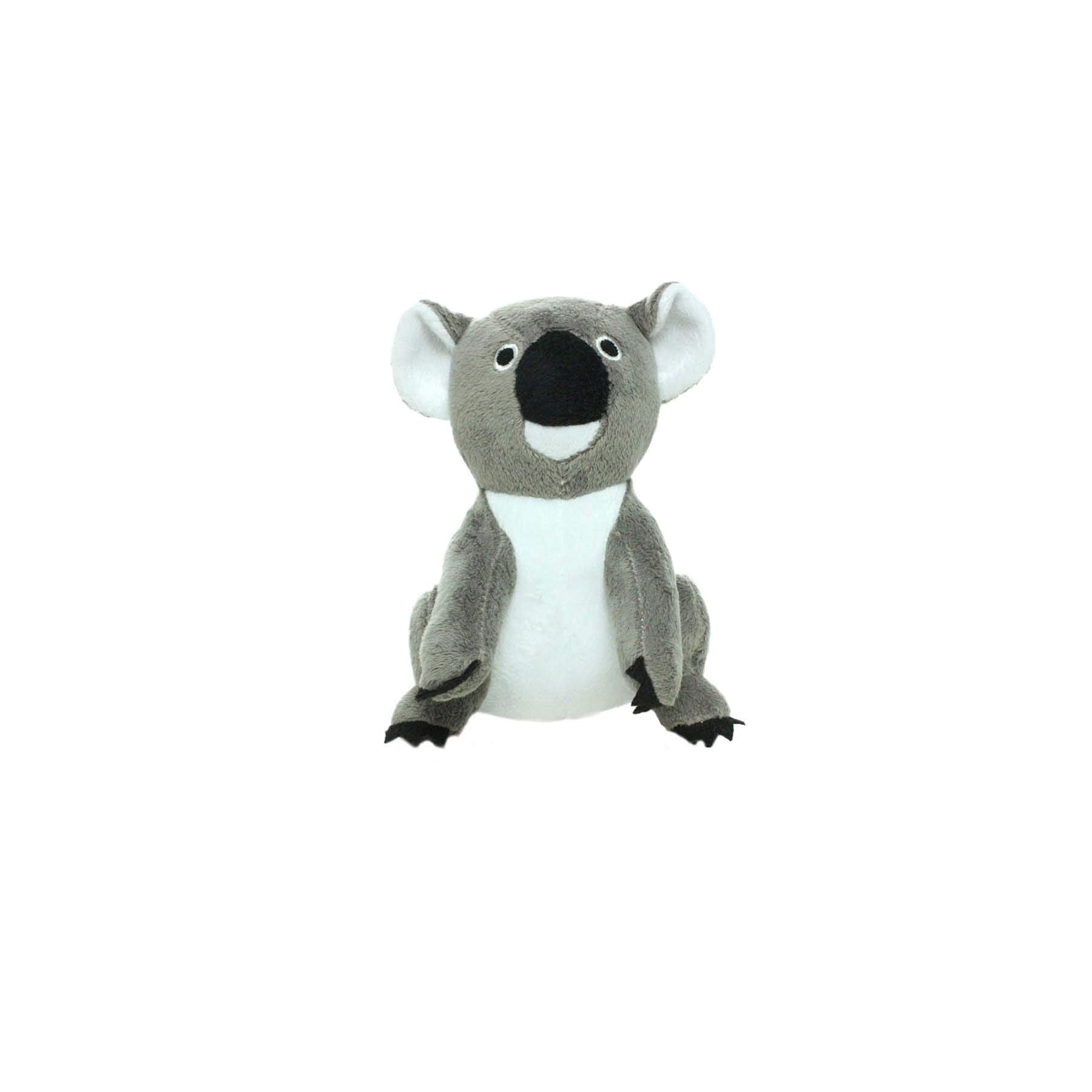 MIGHTY- Safari Junior Koala - Squeaker-Multiple Layers. Made Durable, Strong & Tough. Interactive Play Dog Toy (Tug, Toss & Fetc