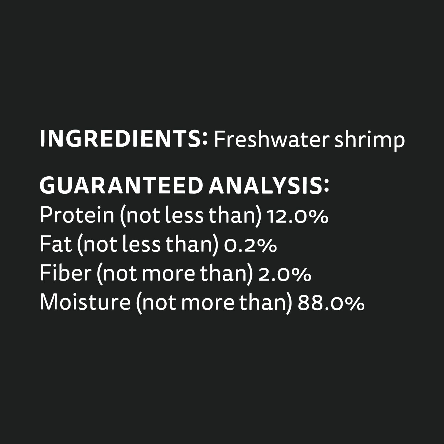 Flukers Fresh Feeder Vac Pack Aquatic Shrimp for Reptiles