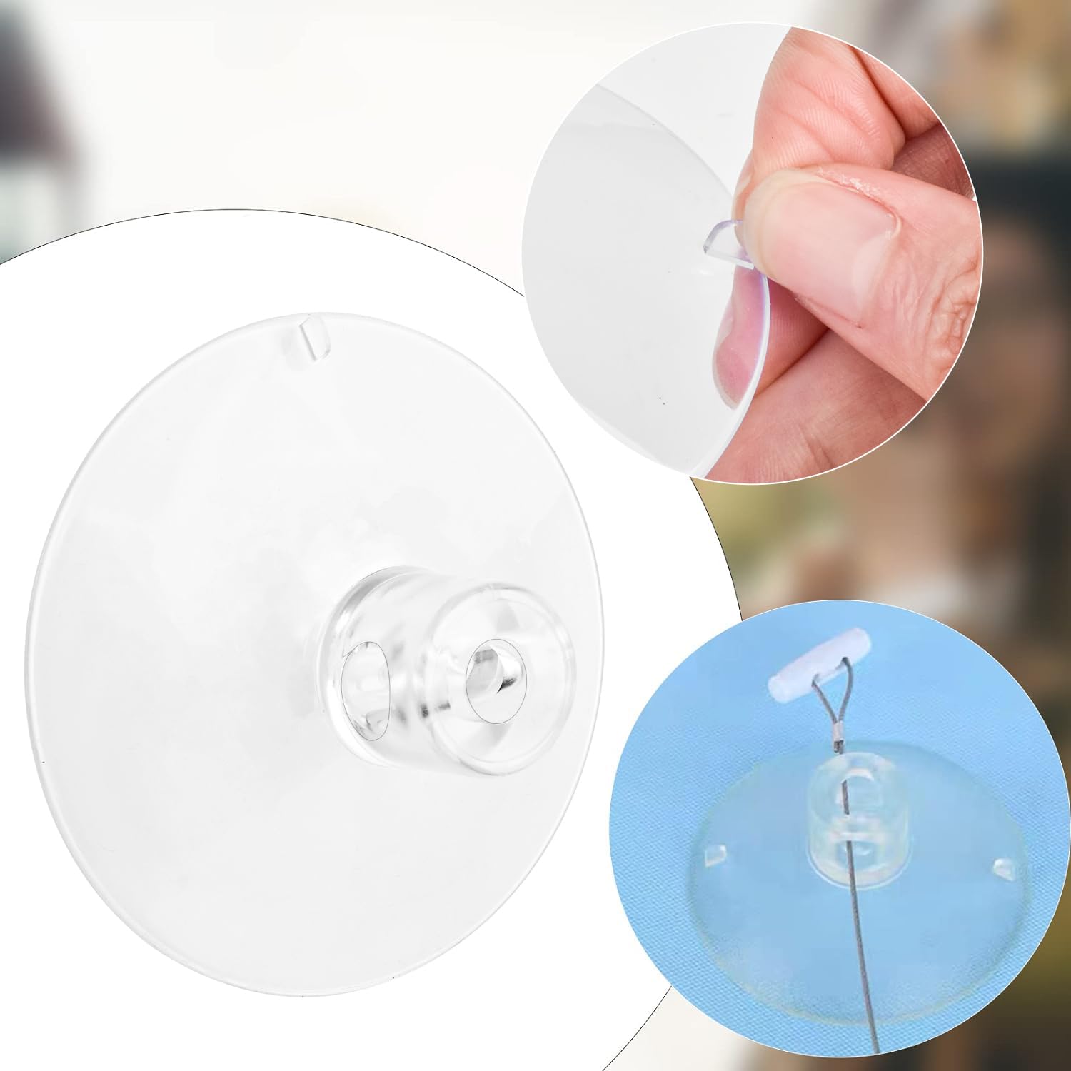 4 Pcs Thick Suction Cup Cat Perches - Classic Style Window Hammock Replacement For Cat Window Seat