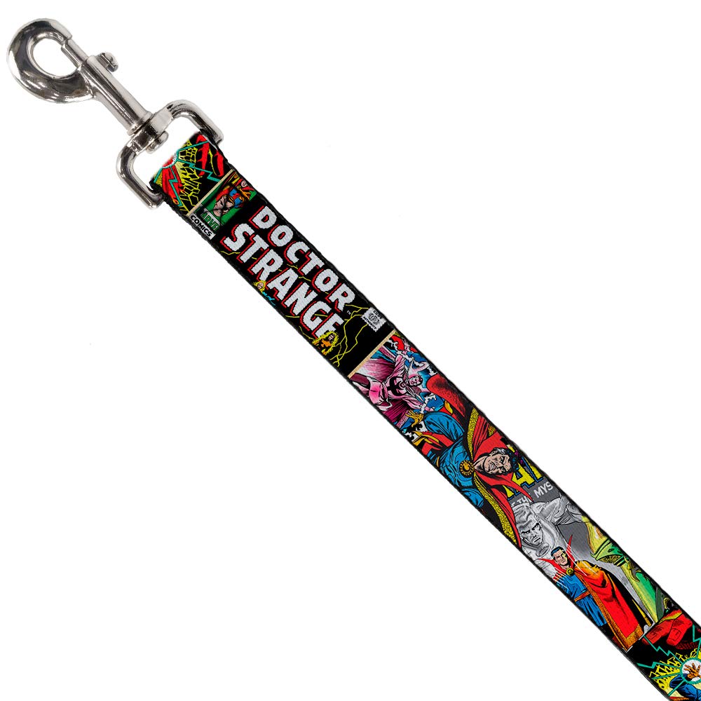 Dog Leash Classic Doctor Strange Comic Book Title 4 Poses 4 Feet Long 1.5 Inch Wide