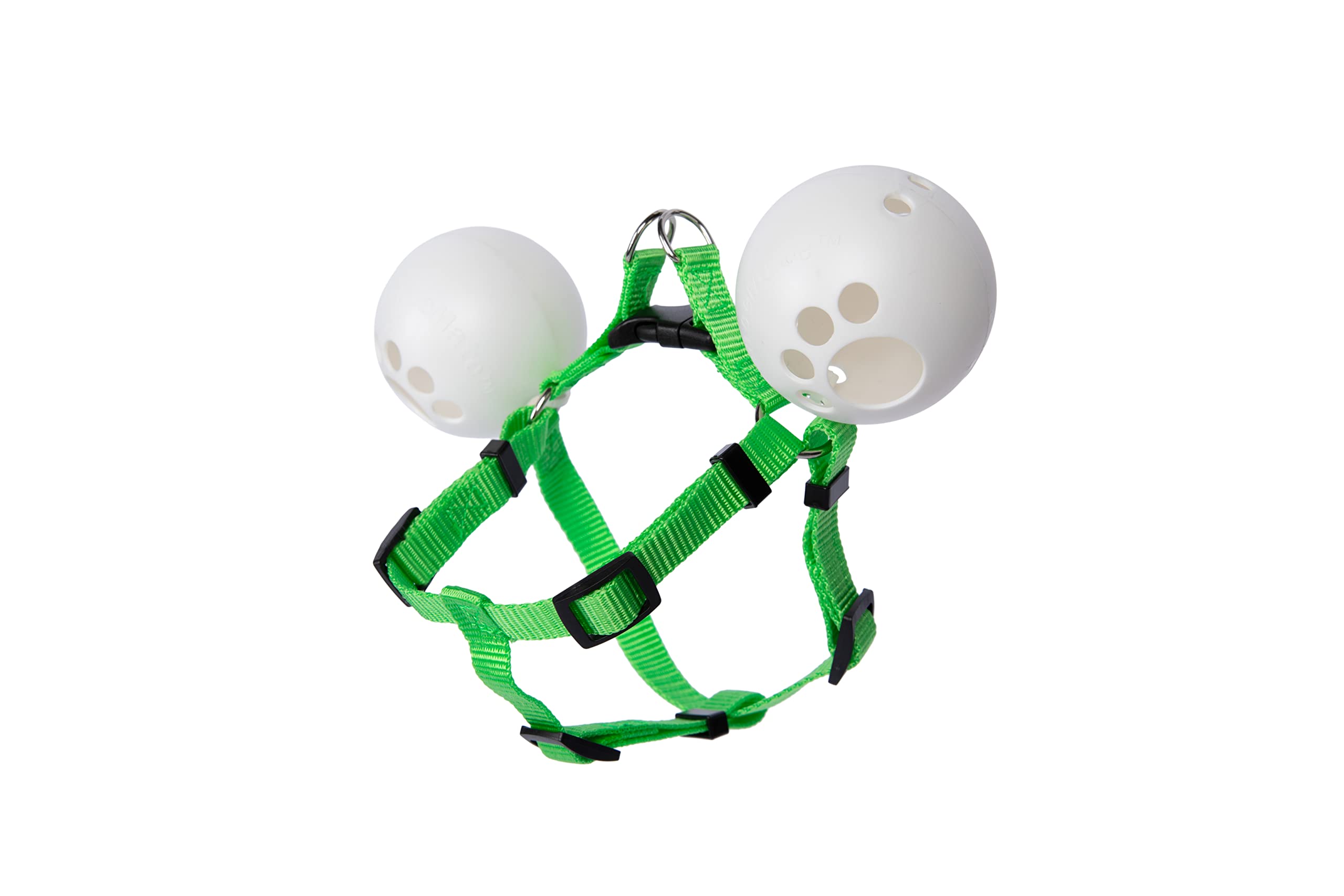 Fencemate Small Dog Harness With Attached Balls - Dog Collar To Prevent Escape (Medium) Fits Girth 19'-29'