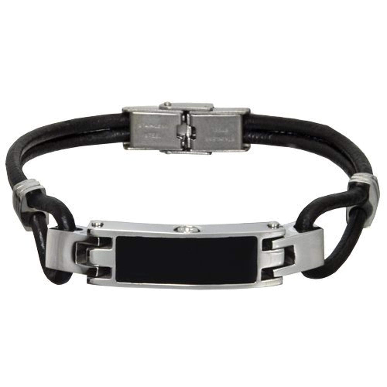 Memorial Gallery 6102-9 Stainless Steel Bracelet Cremation Pet Jewelry, 9