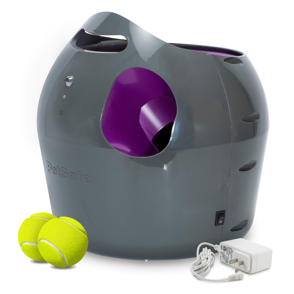 Petsafe Automatic Dog Ball Launcher, Interactive Automatic Ball Launcher For Dogs, Equipped With Motion Sensor, Adjustable Launch Distance, Safe For Indoor And Outdoor Play, Tennis Balls Included