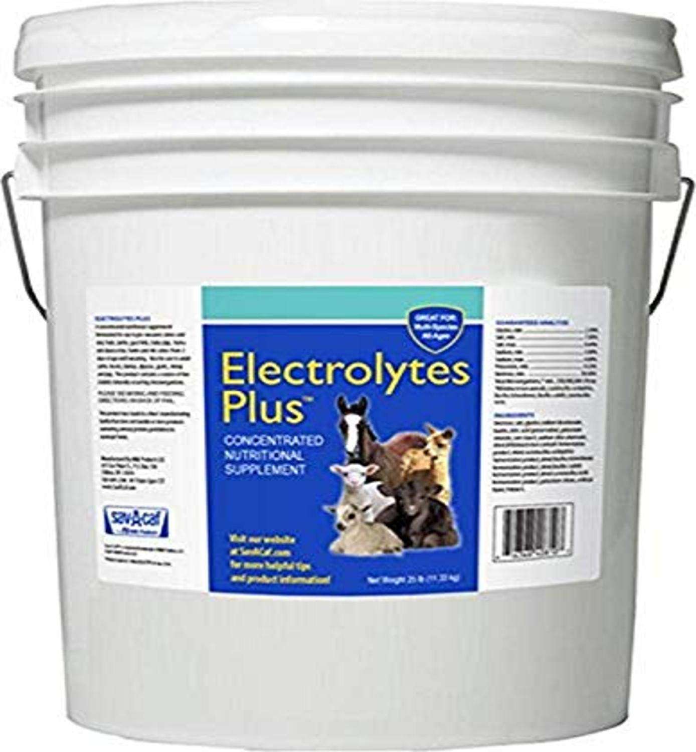 MILK PRODUCTS 633003 Electrolytes Plus Multi-Species Supplement, 25 lb