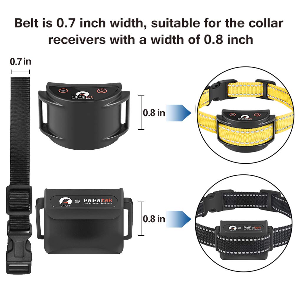 Paipaitek Collar Replacement Strap Compatible With Patpet, Garmin, Dogtra, Petrainer, Dog Care, Sportdog Field Trainer, Trainpro