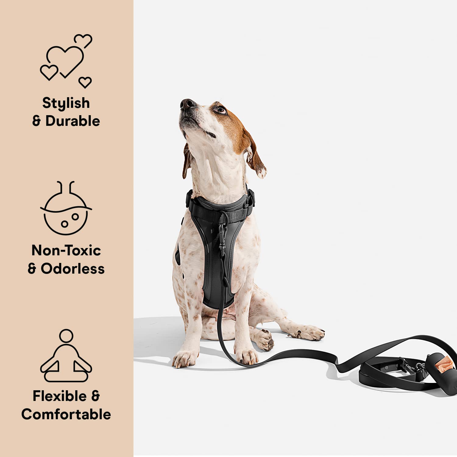 Wild One Dog Harness, The Original No-Pull, Pet Harness With 3 Leash Clips, Adjustable Soft Padded Vest, Comfortable, Stretchy,