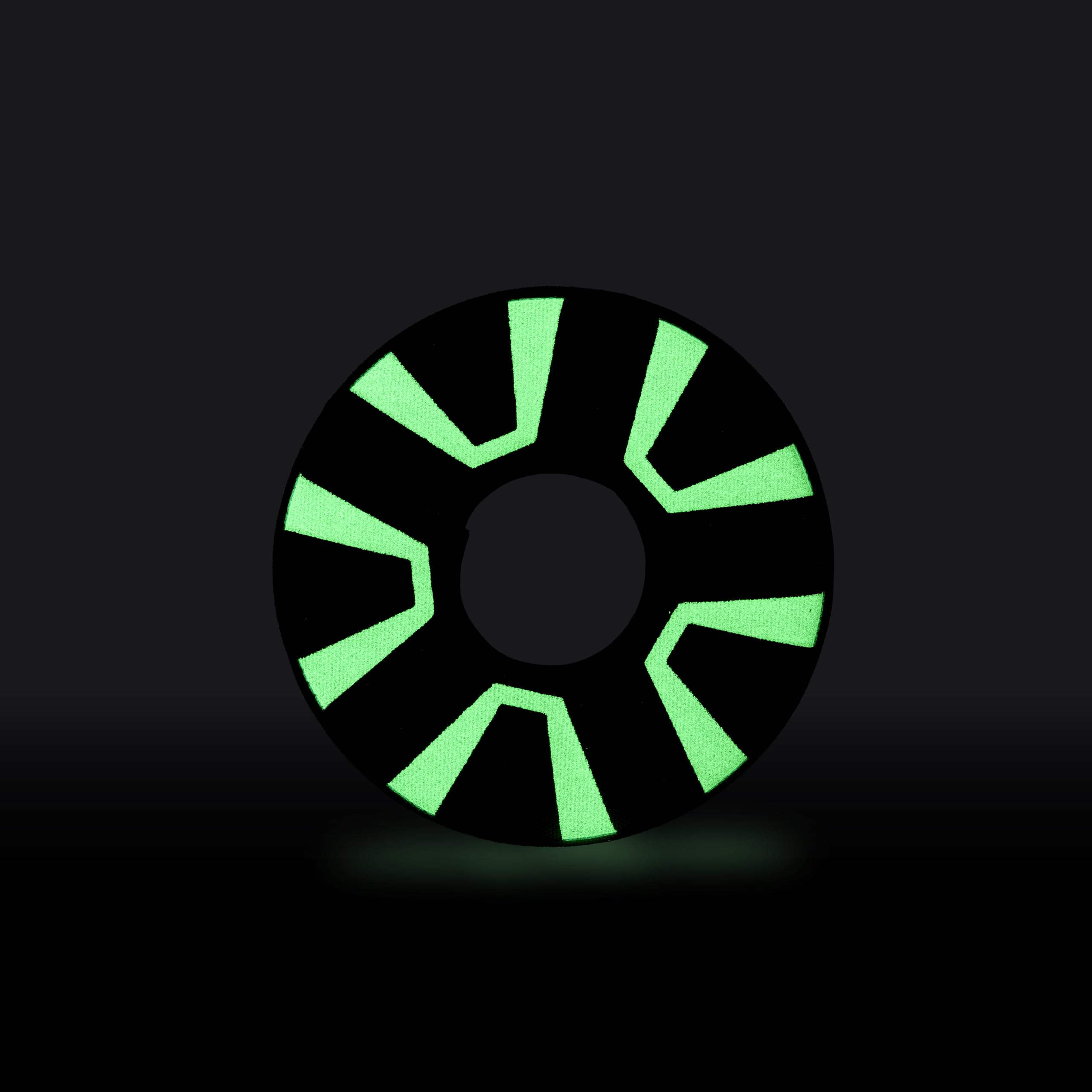 Chuckit! Max Glow Zipflight Flying Disc Dog Toy - Water Floating Flyer For Beach And Pool - Durable Polyester Construction - For Medium And Large Dogs - Size Medium - 8.5” L X 8.5” W - Pack Of 1