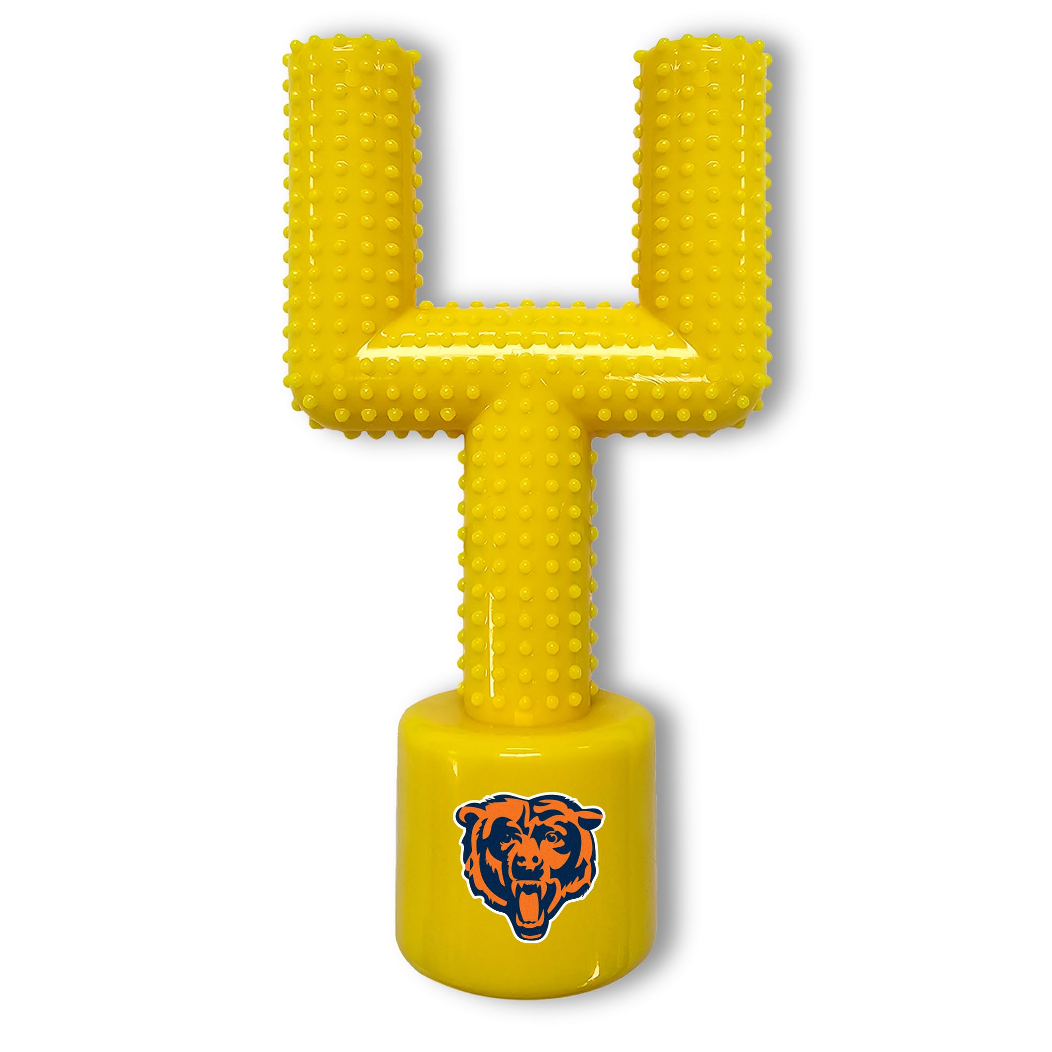 Pets First Nfl Chicago Bears Bacon-Flavored Goal Post Dog Chew Toy
