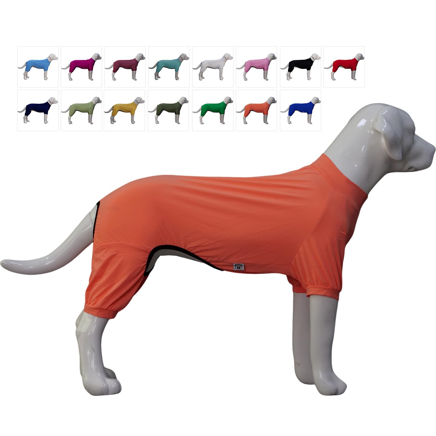 Lovelonglong Dog Jumpsuit With Uv Protection And Quick-Dry Fabric For Spring Summer Pet Pajamas Lobster Pink Xl