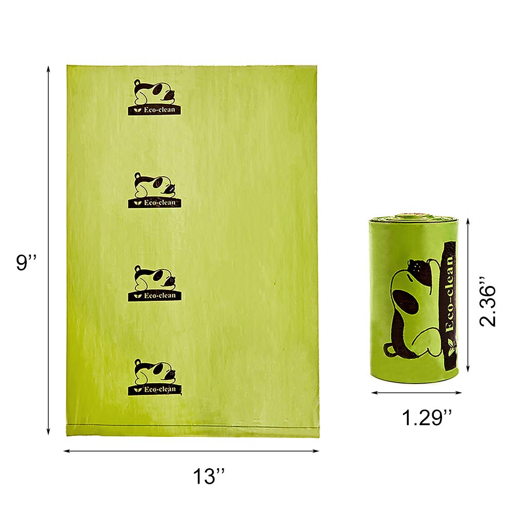 Dog Poop Bags, 60 Rolls / 900 Count Dog Waste Bags with Dispenser and Leash Clip, Unscented, Extra Thick and Strong Poop Bags fo