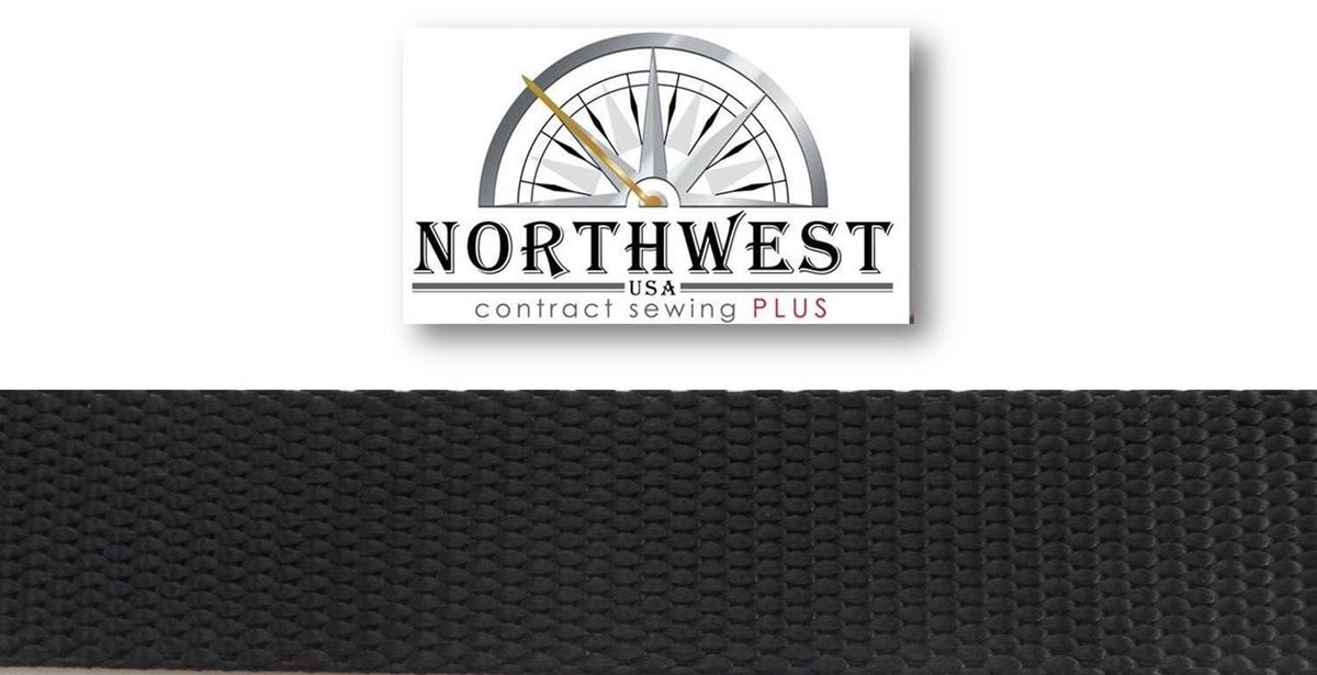 Northwest Contract Sewing 1/2'' 4-50 Foot Long Dog Training Leash (50 Feet, Black)