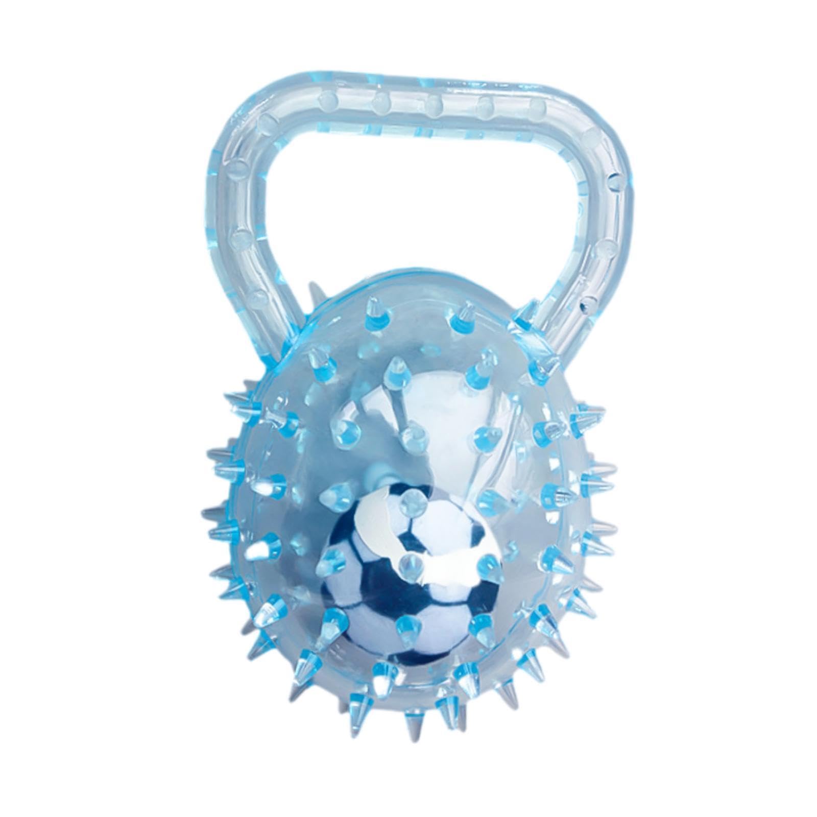BNF Spiky Dog Chew Toy Chewable Toss Ball Game Reliable Interactive Squeaky Ball BluePet Supplies/Dogs/Toys/Squeak Toys