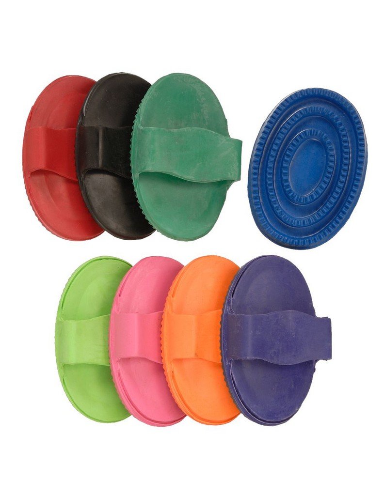 Tough 1 Large Rubber Curry Comb, Purple