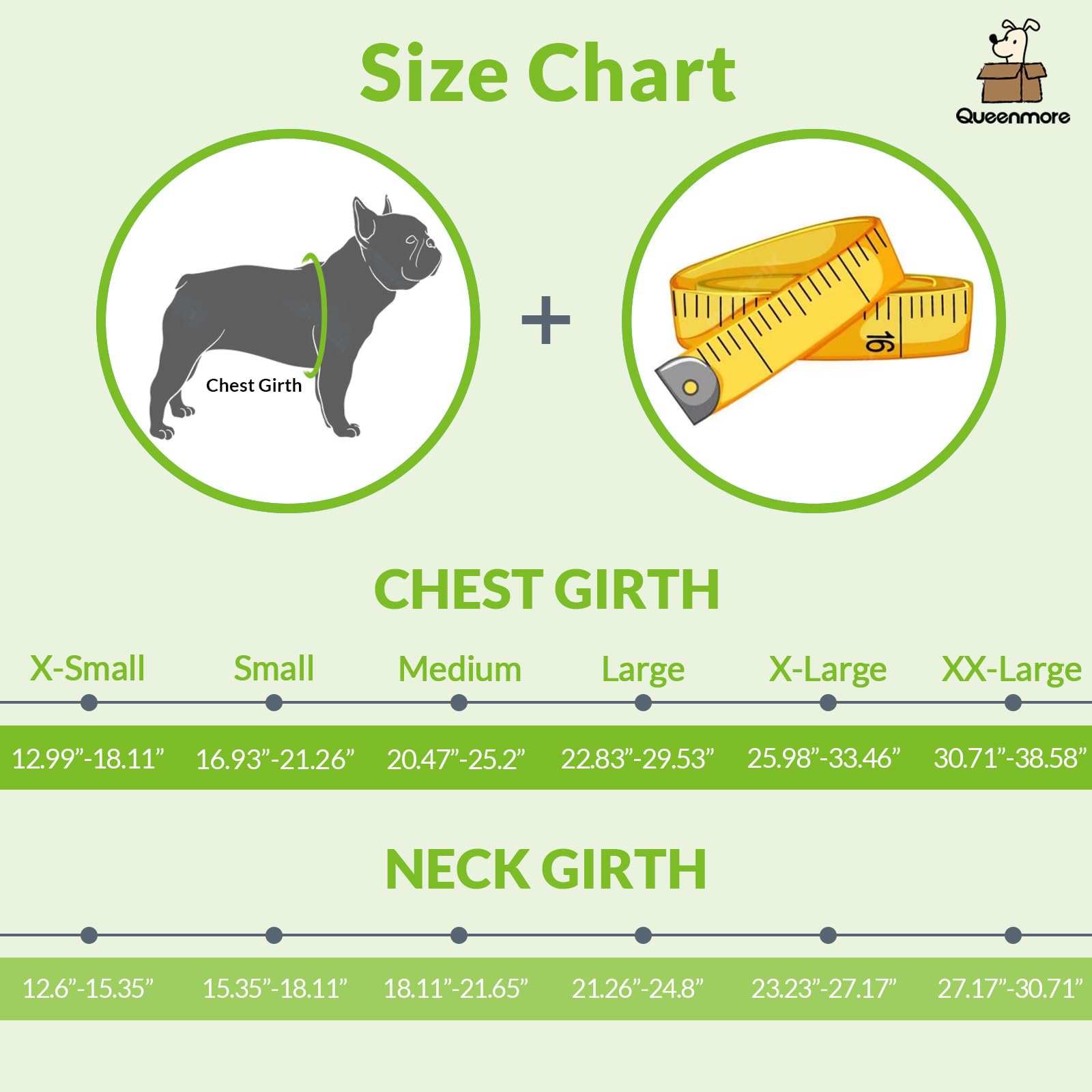 Queenmore Green X-Large Dog Life Jacket, Adjustable Reflective Dog Swimming Vest, Superior Buoyancy, High Floating Pet Life Vest