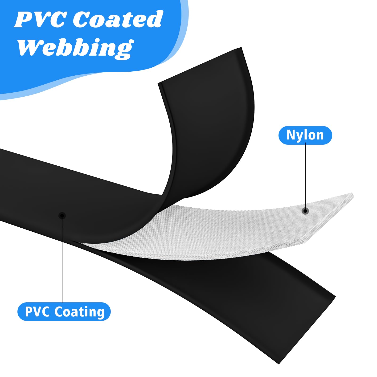 Xiaz Waterproof Long Dog Leash 50 Feet, Training Long Line Lead For Large Medium Small Dogs Outside Walking, Playing, Camping, O