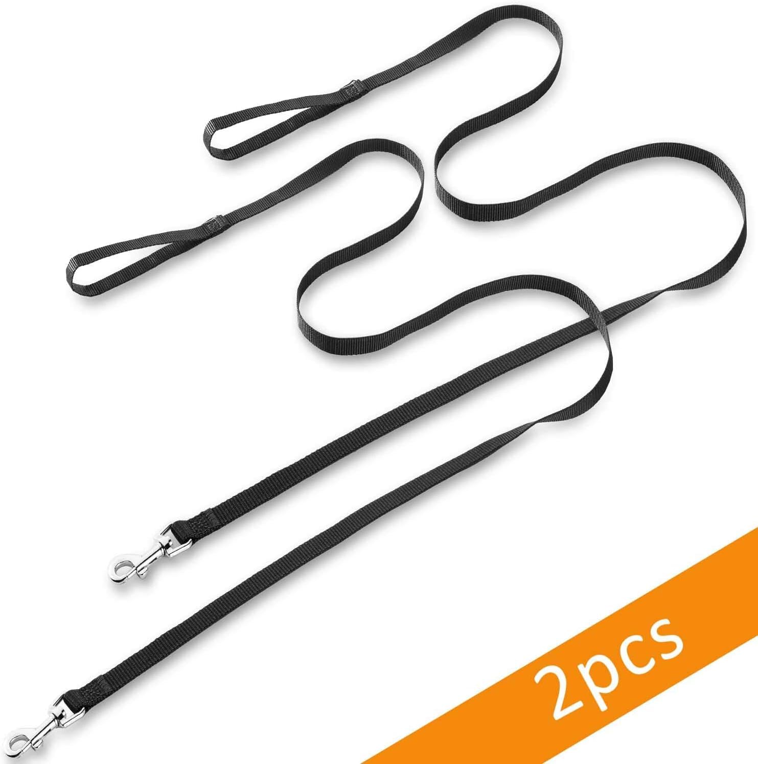 Amagood 6 Ft Cat Leash, Strong And Durable Traditional Style Leash With Easy To Use Collar Hook,Cat Lead Great For Cats (1'' X 6