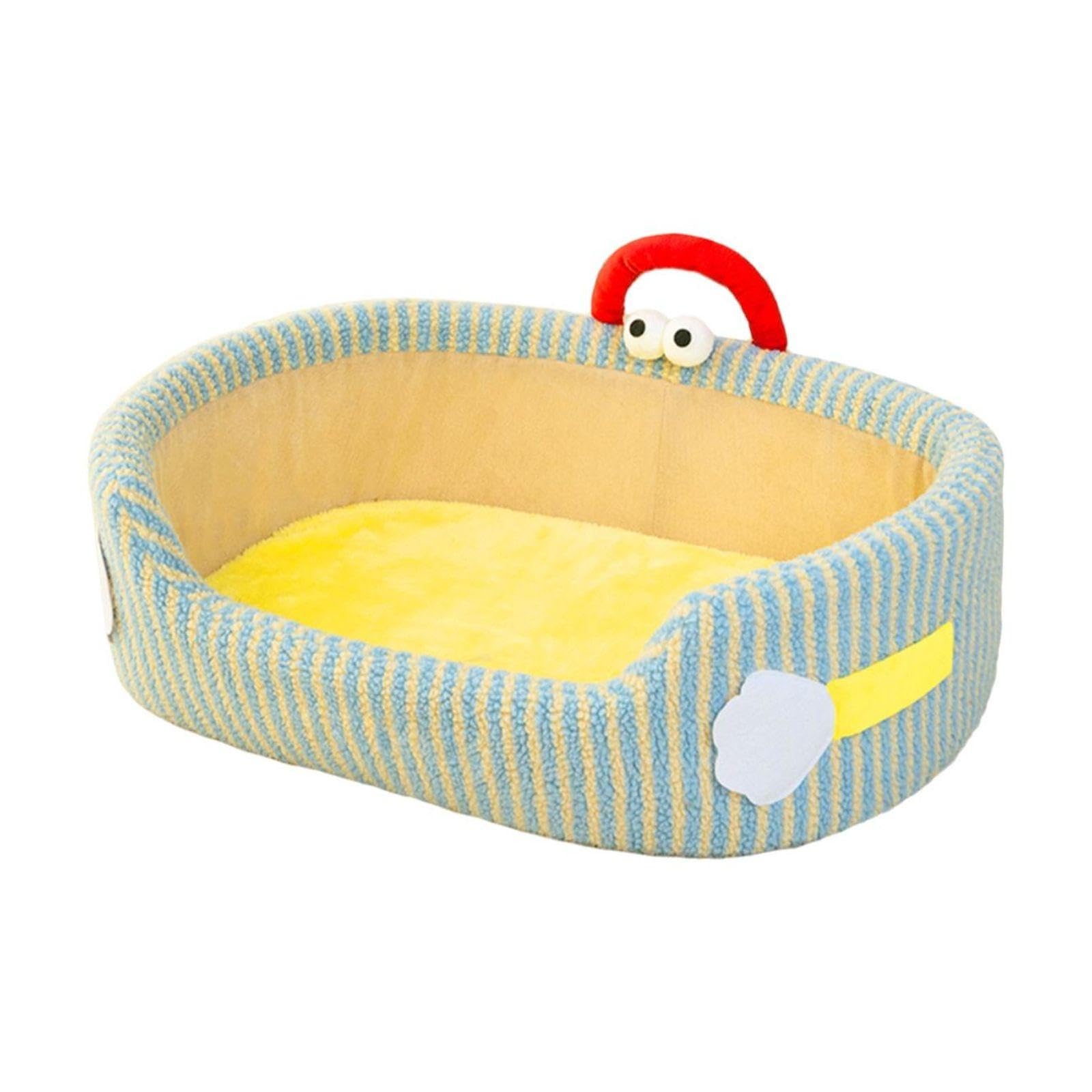Bnf Orthopedic Dog Bed, Small Dog, Removable Cover, Plush Sofa, NonSlip Bottom, Easy to Clean Blue 42 * 30cm|Home & Garden