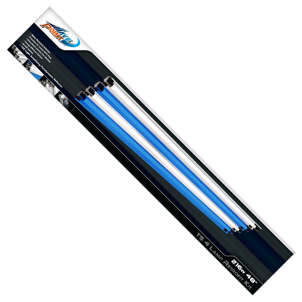 Wave Point 48-Inch High Output T-5 Retro-Fit Kit Lighting System - 216W, Model 01021
