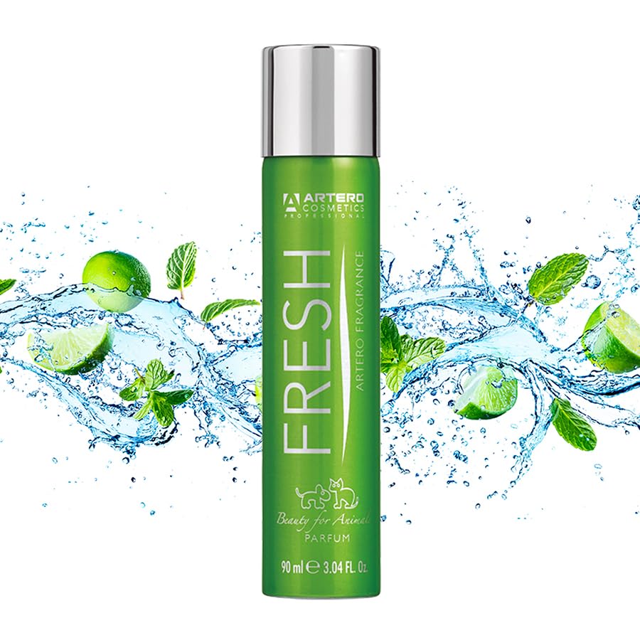 Artero Perfume. Finishing Cologne For Dogs And Cats, Grooming Spray. Cologne Long Lasting Sprays After Bath - Deodorizing. (Fres