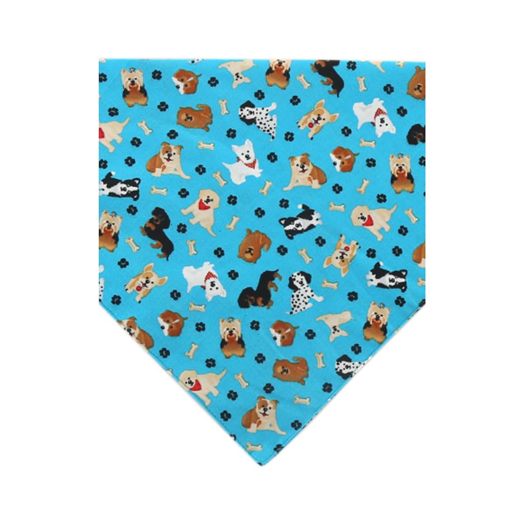 Dog Bandana Reversible Triangle Bibs Scarf Accessories For Cats Pets Animals