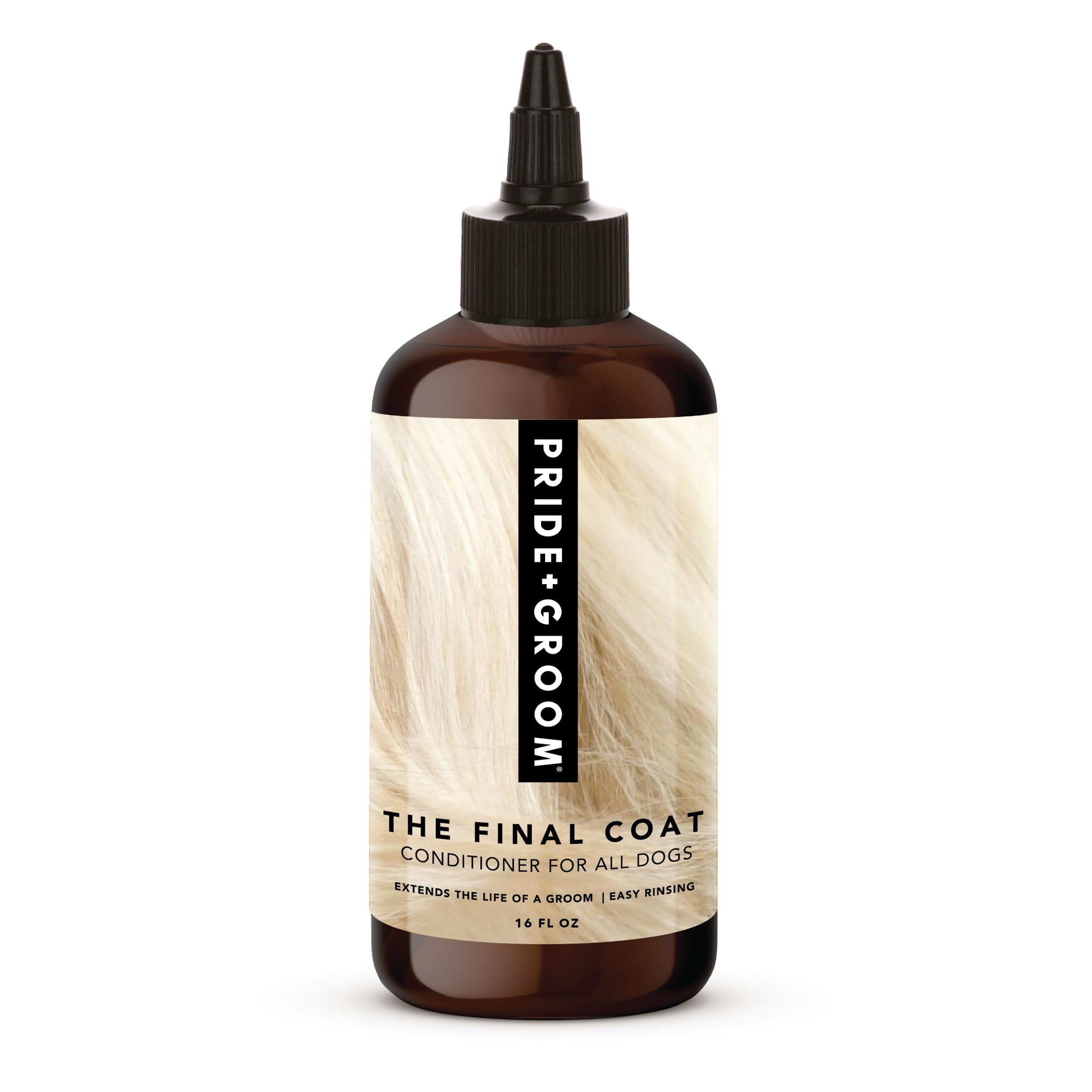 Pride and Groom The Final Coat Dog Conditioner - Formulated with All Natural Ingredients to Untangle and Nourish Any Coat for Im