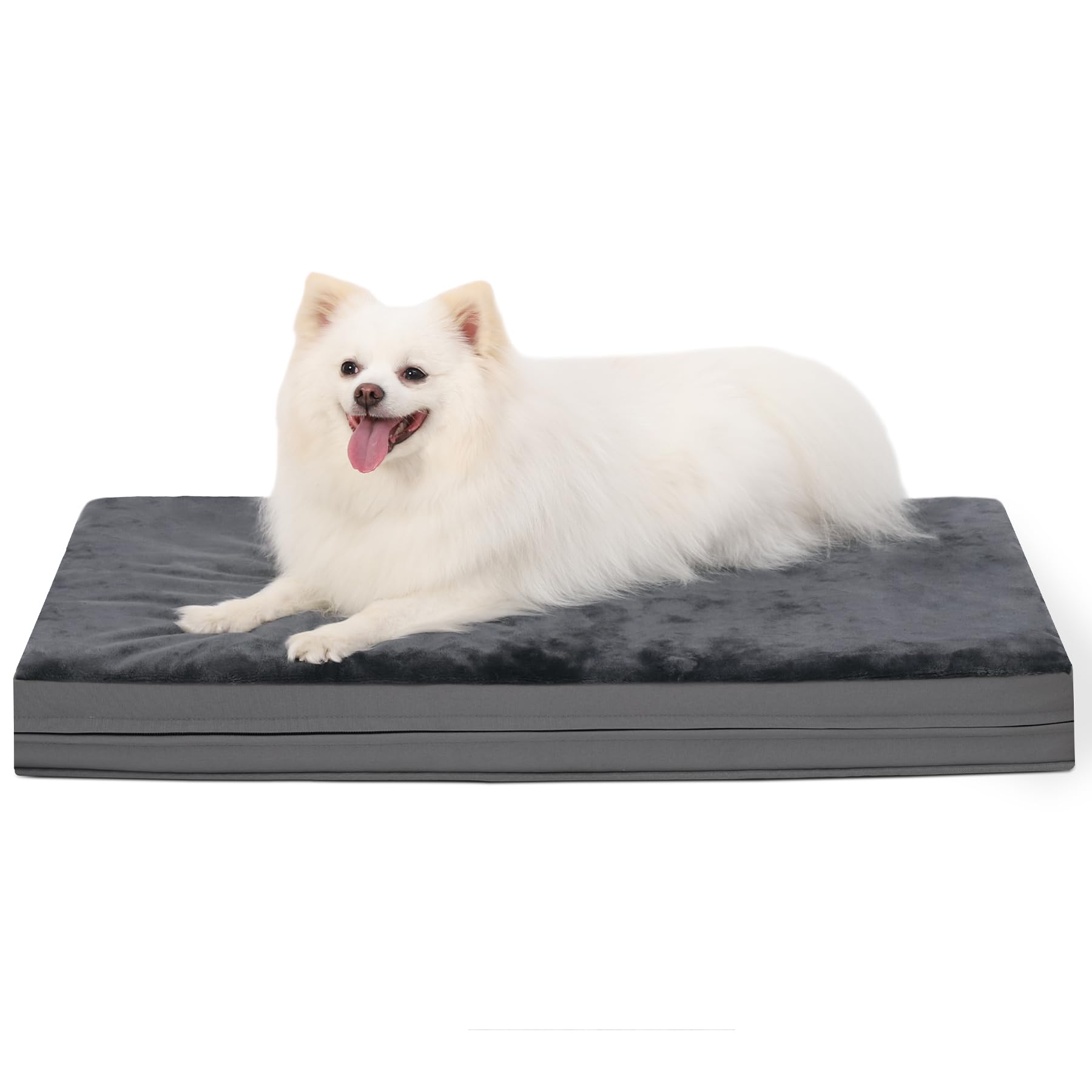 Vonabem Waterproof Dog Beds For Small Dogs, Washable Dog Bed With Removable Cover, Orthopedic Puppy Bed Egg Crate Foam,Dog Mattr