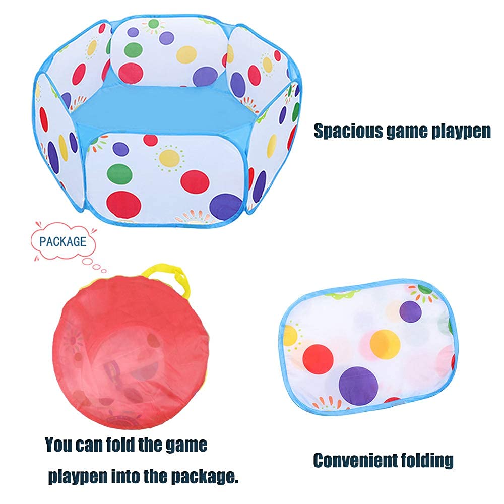 Tfwadmx Portable Small Animal Playpen, Hexagonal, Darkblue, Breathable, Pop-Up, 39.4 X 39.4 X 15 Inches, Suitable For Hamster, G