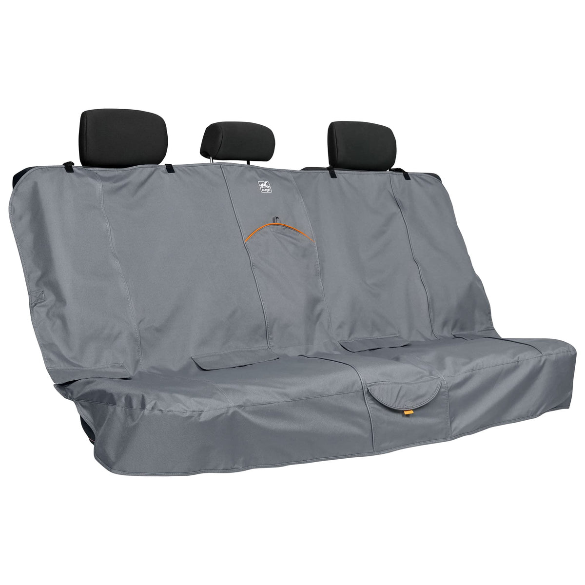 Kurgo Dog Seat Cover, Car Bench Seat Covers For Pets, Dog Backseat Cover Protector, Water Resistant For Dogs, Contains Seat Anch