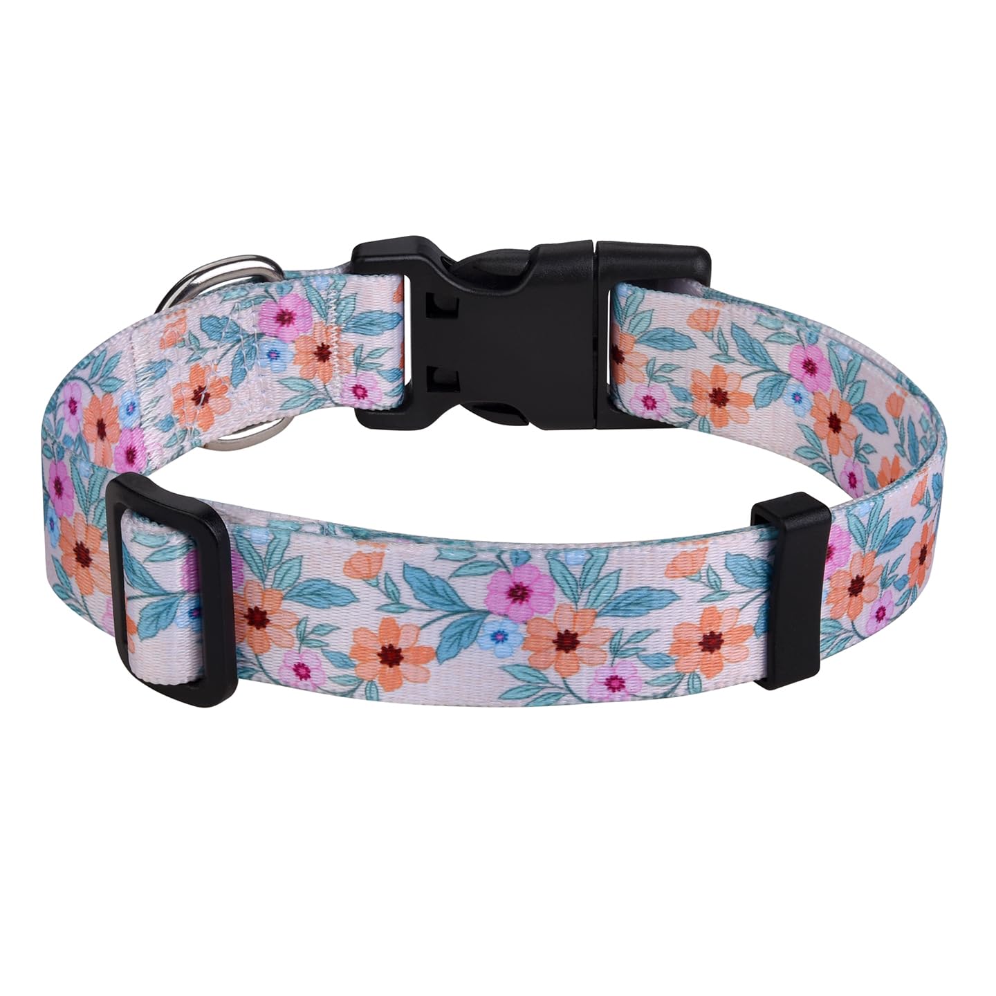 Hqyddmi Dog Collar For Large Dogs, Soft Comfy Pet Collar For Small Medium Large Dogs, Leopard Pattern For Boy Girl Puppy Dogs(Fl