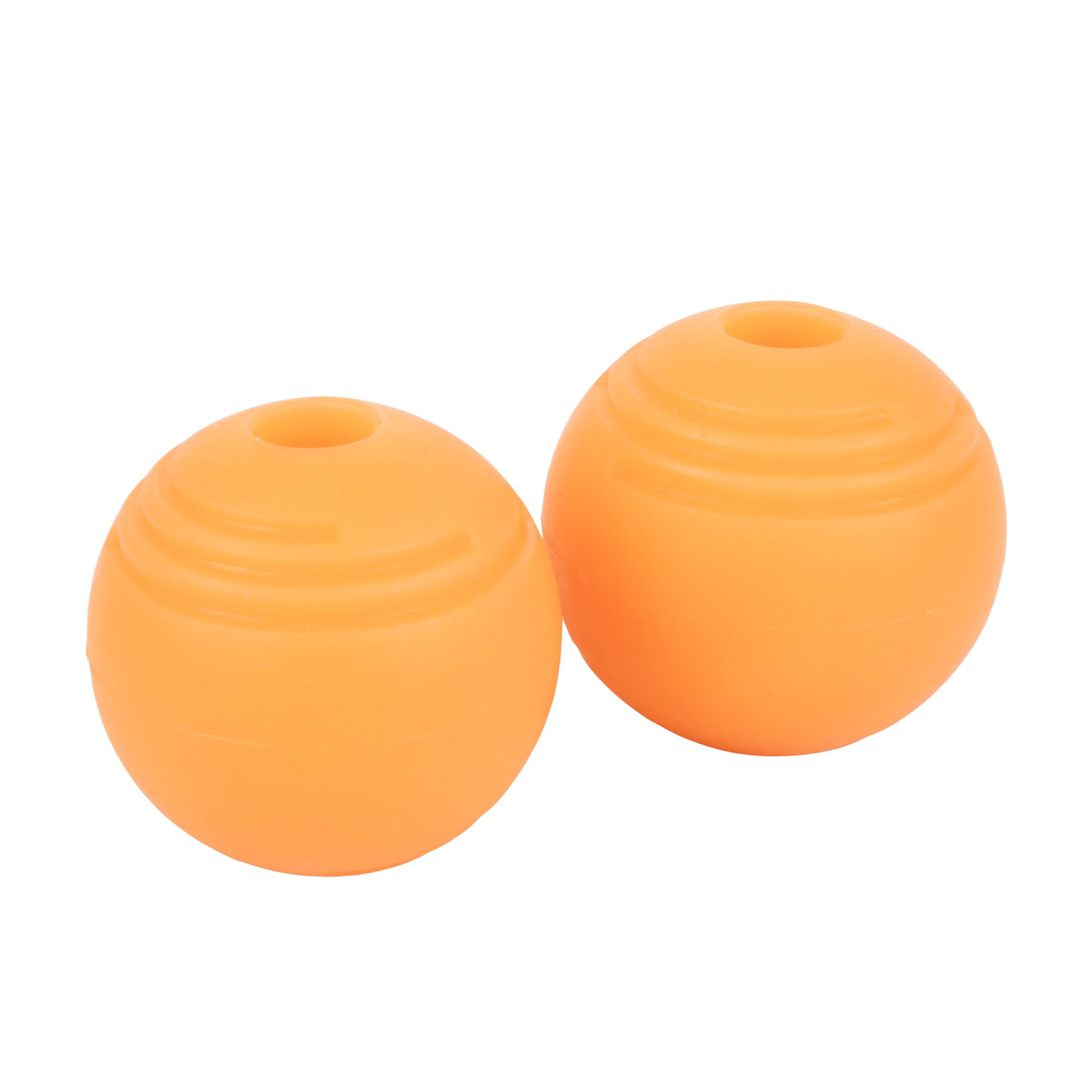 Chew King by Mammoth Bacon Flavored Dog Balls, Glow 2.5 2-Pk