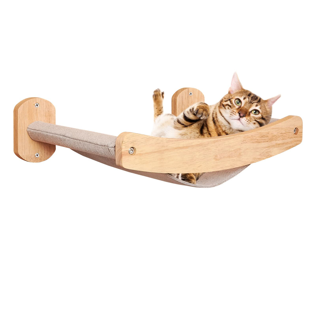 Espets Cat Hammocks Shelf For Wall - Indoor Modern Cat Wall Furniture & Beds, Large Cat Floating Shelves And Perches For Wall, S
