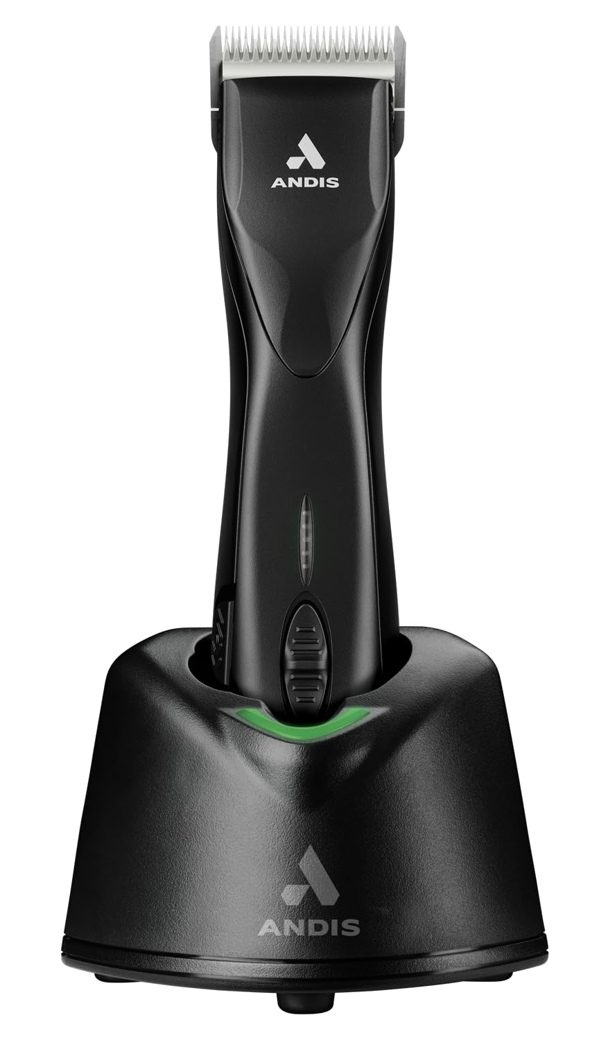 Andis 79170 Pulse Zr II 5-Speed Detachable Blade Clipper, Cordless Animal/Dog Grooming, Removable Lithium Ion Battery, LED Charg