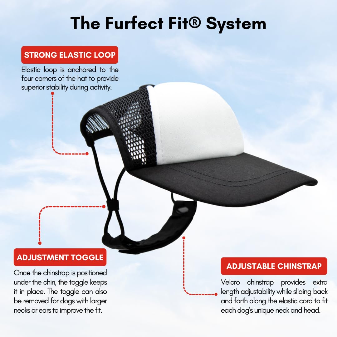 Sunset Collection, Puplid Trucker Hats For Dogs (Medium) Premium Stylish Sun Protection For The Modern Dog - Adjustable For Secu