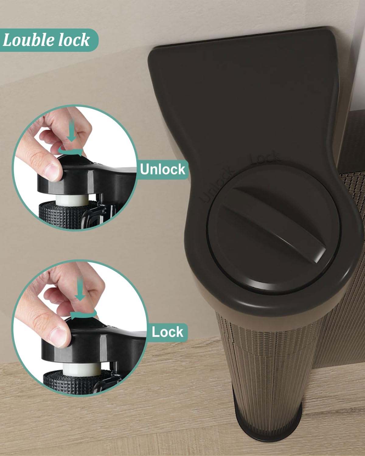 Upgrade 71' Retractable Baby Gates With Reinforced Strip Design To Prevent Crawling Through, 42' Tall Retractable Gate For Baby And Pet, 6 Ft Baby Gates For Stairs, Doorways, Hallways