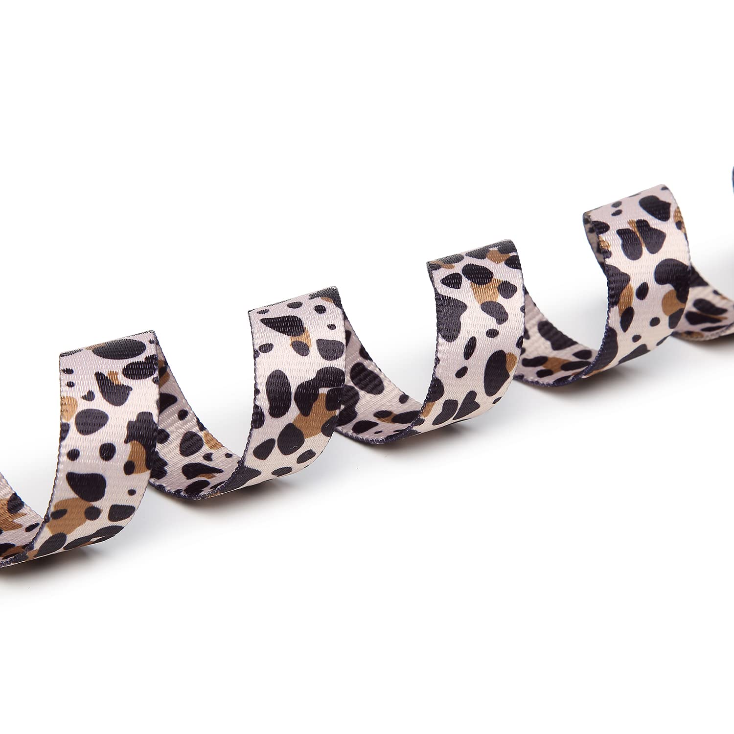 Mercano Adjustable Dog Collar - Special Design Patterns, Soft Nylon Comfortable Durable Pet Collar For Small Medium Large Dogs (S, Leopard)