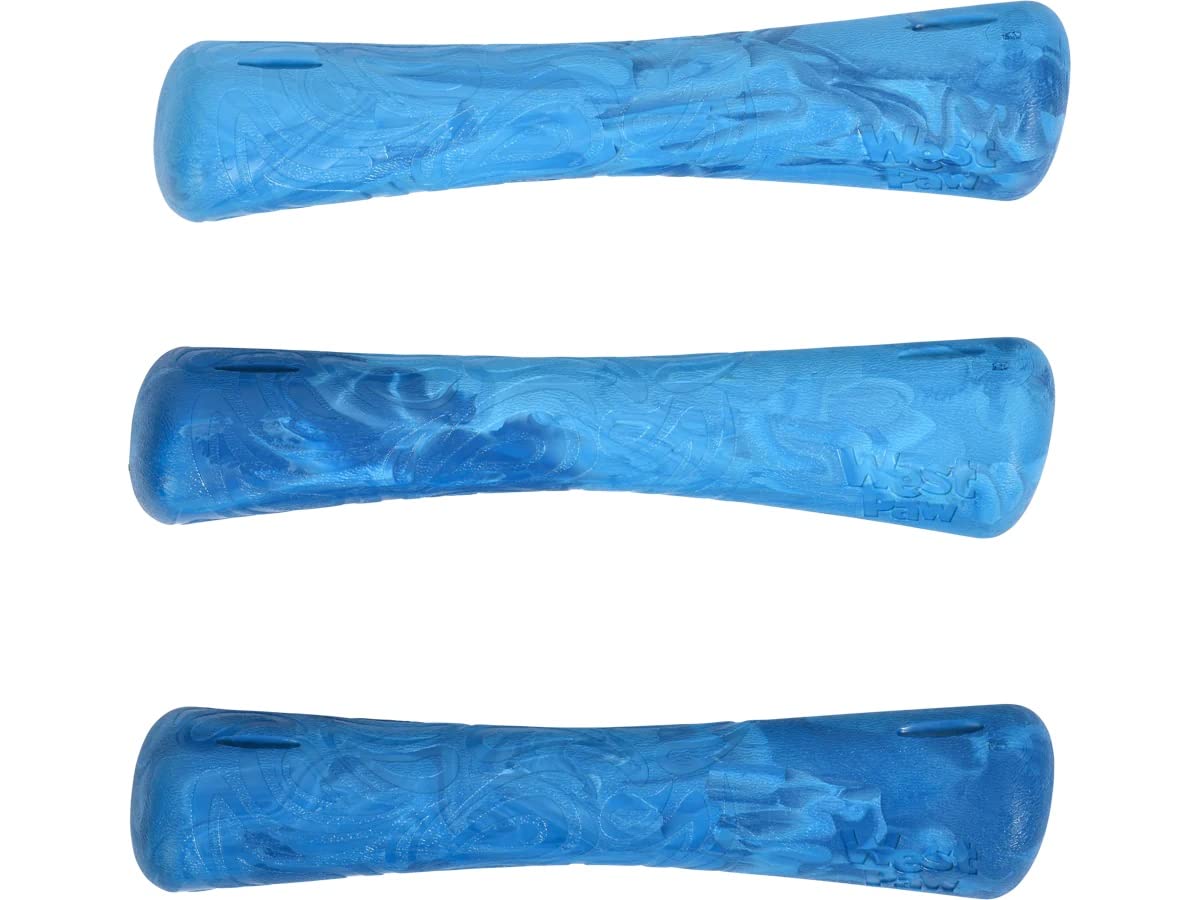 West Paw Seaflex Drifty Dog Toy – Machine Washable Dog Toys For Moderate Chewers – Eco-Friendly Zogoflex Toys For Dogs – Perfect For Gnawing, Fetch, Catch, Pet Training – 5.75' Small, Surf