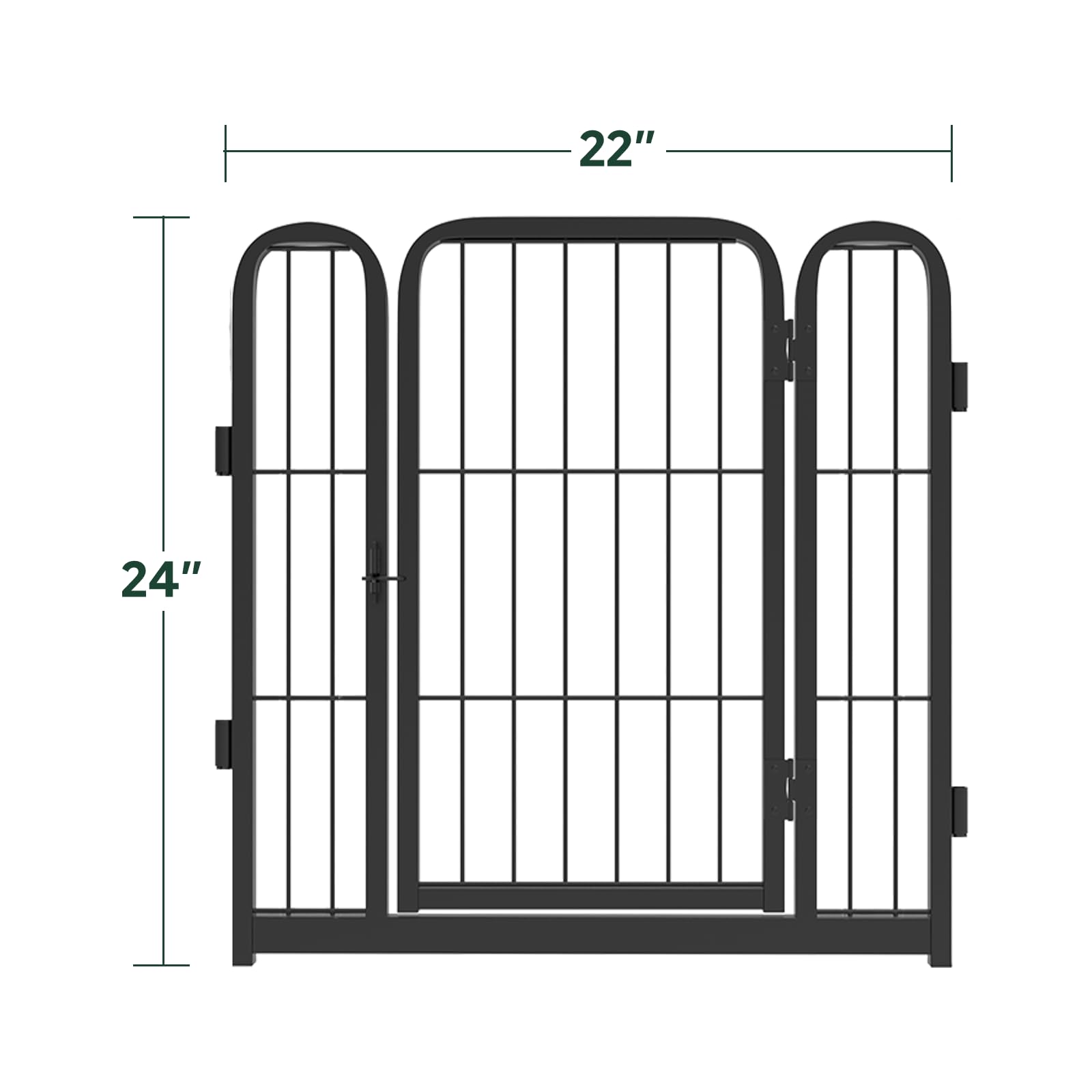 Fxw Rollick Dog Playpen, 1 Add-On Gate Panel, Single 24-Inch Gate Panel
